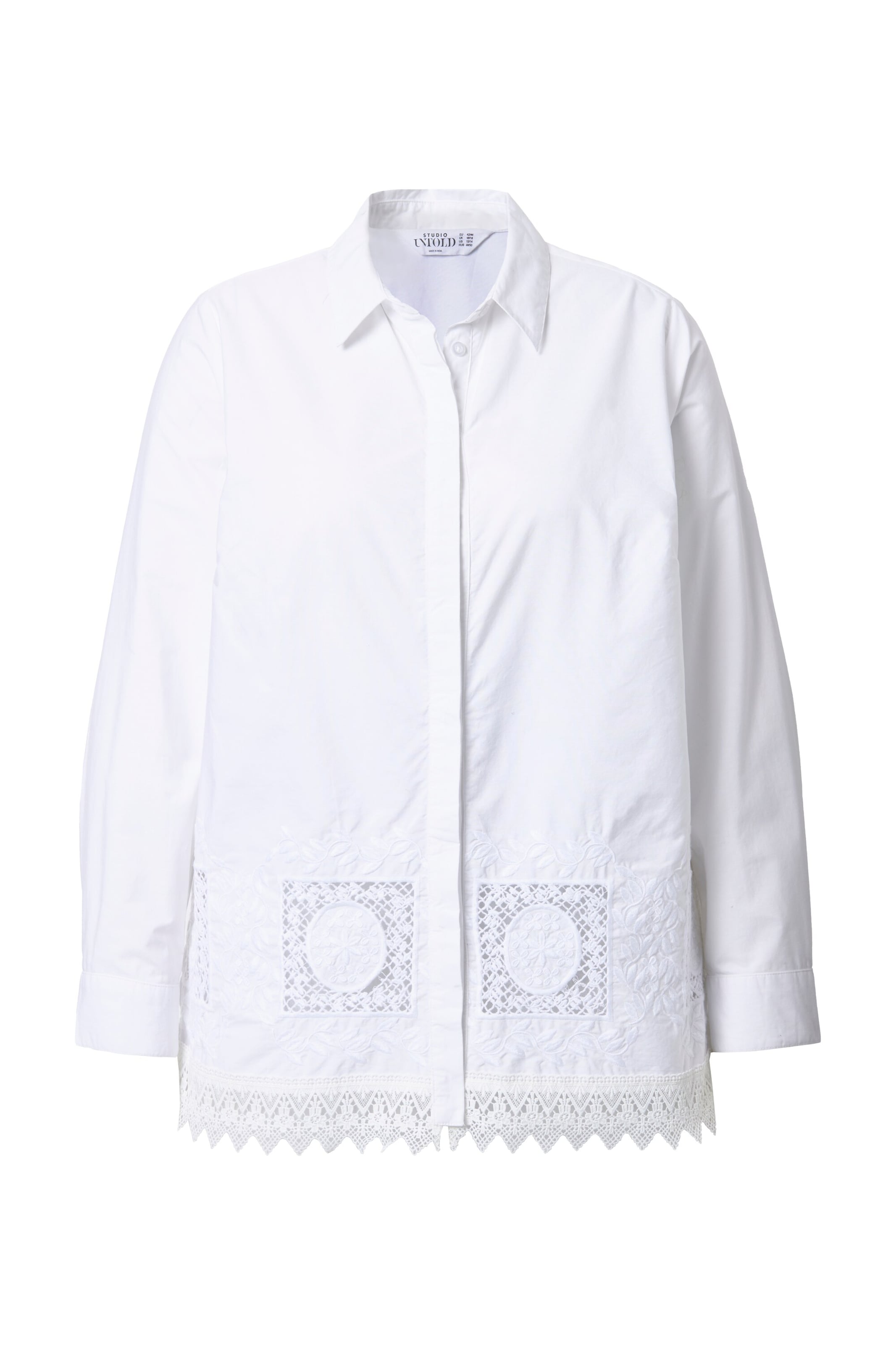 Studio Untold Bluse in Weiß: Vorderseite