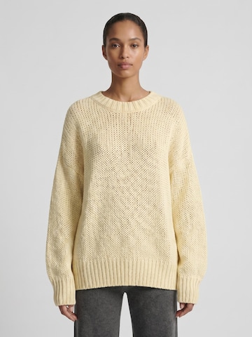 americandreams Oversizepullover 'Pepper'‌‌‌ in Gelb: Vorderseite