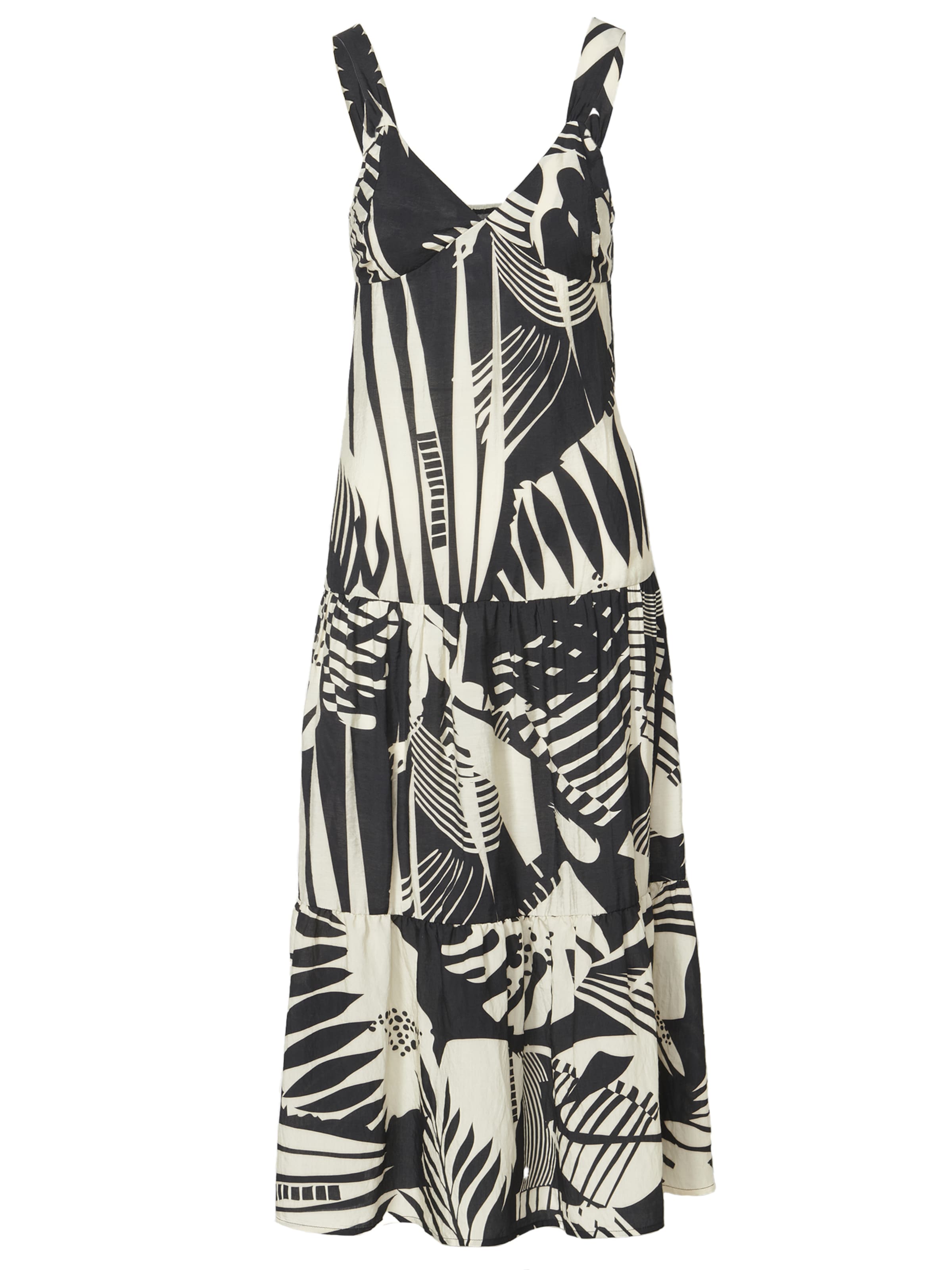 Robe d’été KOROSHI en noir : devant