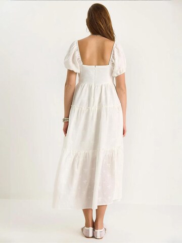Bianco Lucci Summer Dress in White