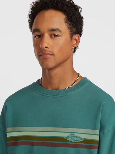 O'NEILL Sweatshirt in braun / dunkelgrün, Produktansicht