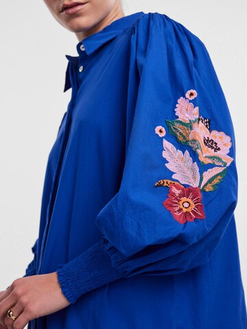 YAS Shirt Dress 'Olympa' in Blue
