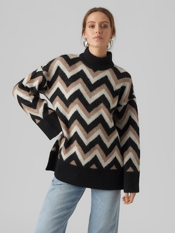 VERO MODA Sweater 'Kalina' in Black: front