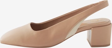 Next Slingback pumps in Brown: front