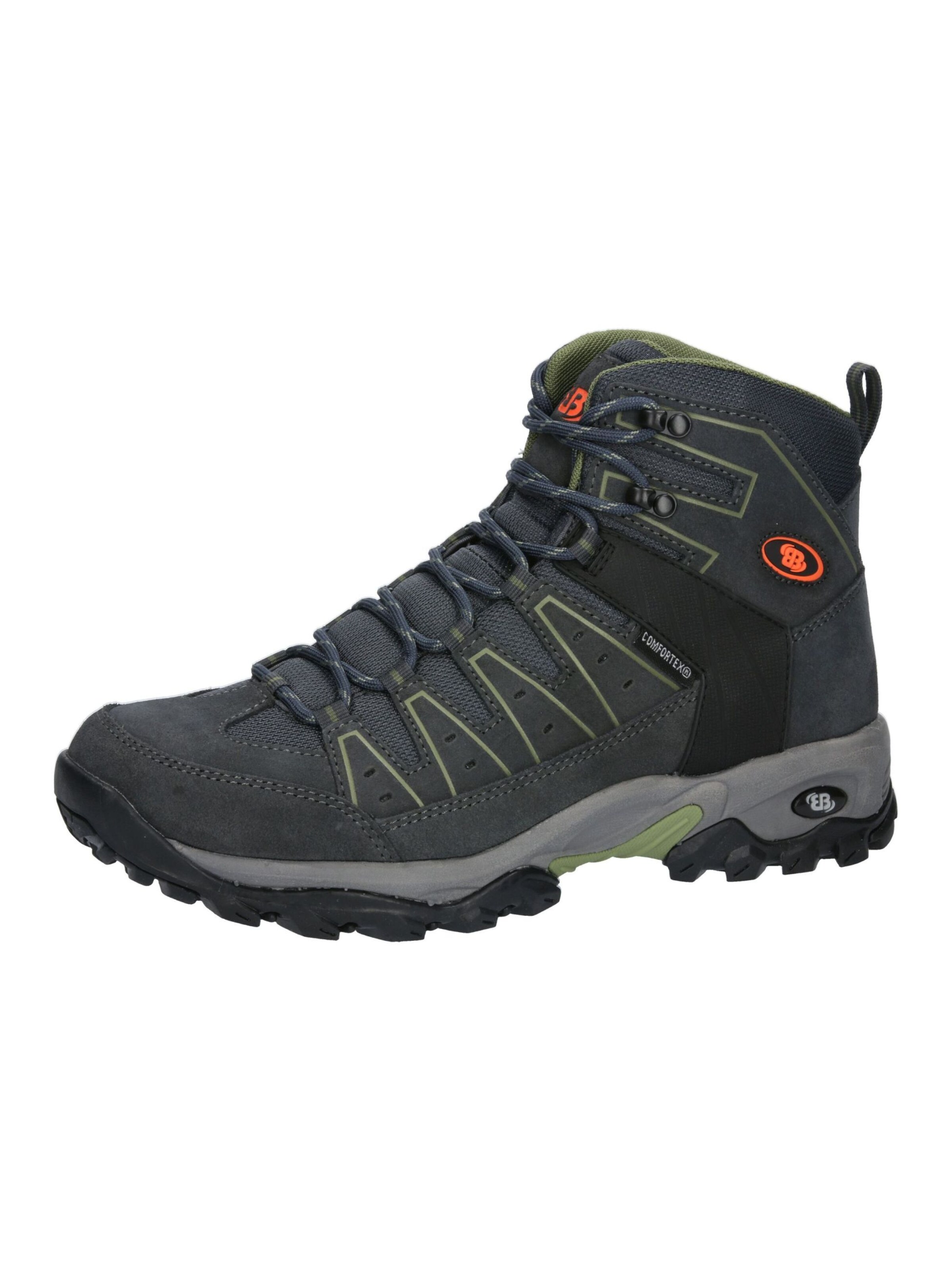 Brütting Boots 'Mount Pinos' in Grau: Vorderseite