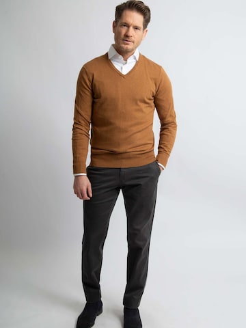 Steppin' out Sweater in Brown