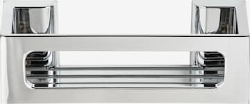 Wenko Wandablage 'Bralia' in Silber: Vorderseite