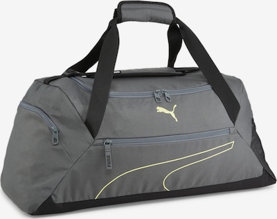 PUMA Sporttasche in pastellgelb / grau / schwarz, Produktansicht