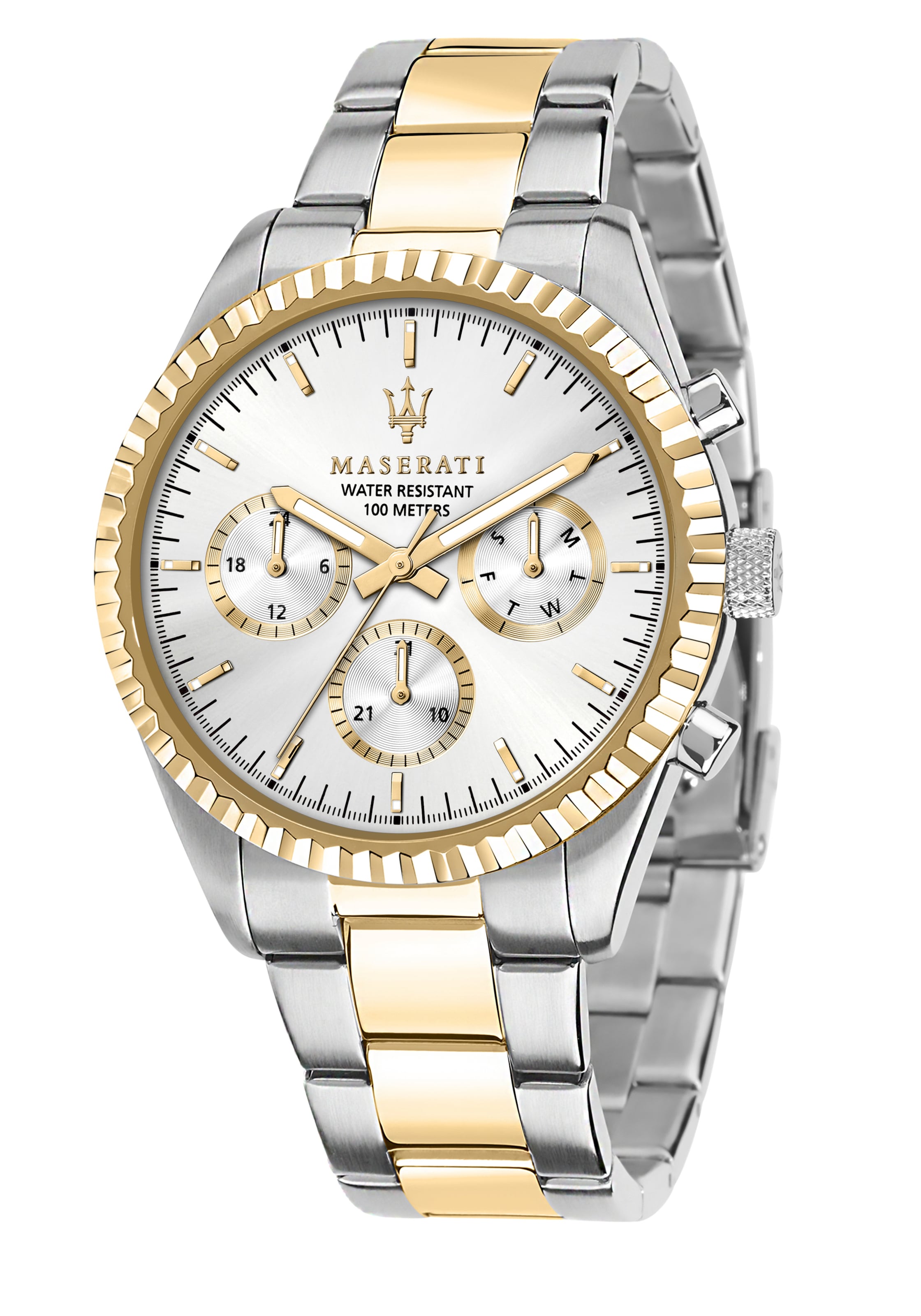 Maserati Analog Watch 'Competizione' in Mixed colors: front