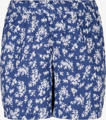 regular Pantaloni 'Cecilie' di Zizzi in blu: frontale