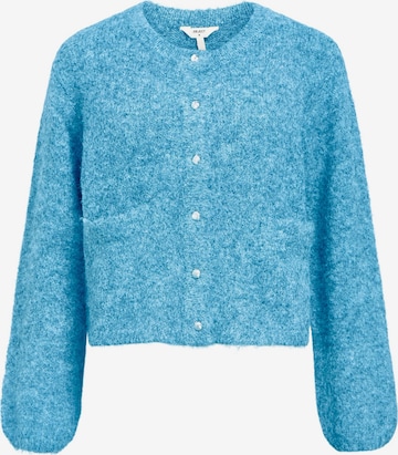 Cardigan OBJECT en bleu : devant