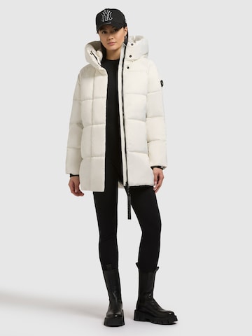 khujo Winterjas 'SUDA' in Wit