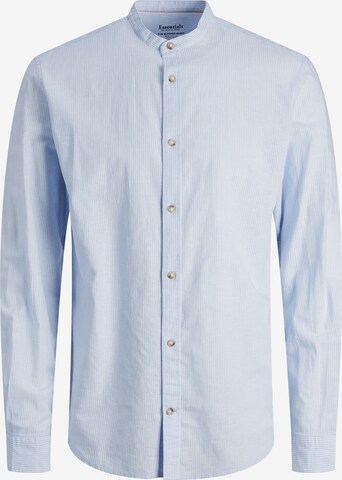 JACK & JONES Button Up Shirt 'Summer Band' in Blue: front