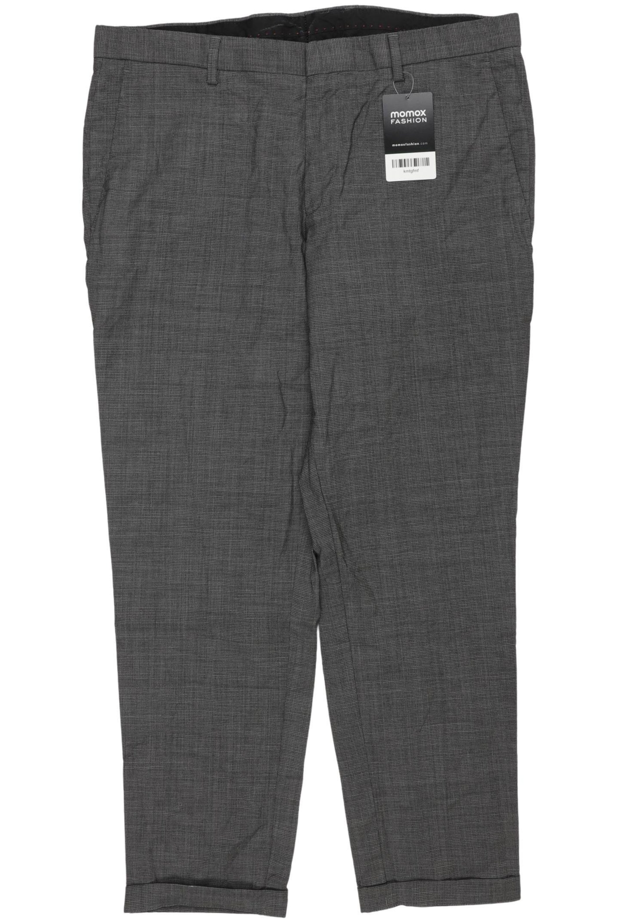 HUGO Stoffhose 5XL in Grau: Vorderseite