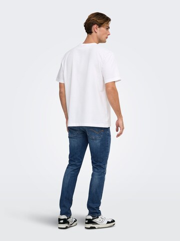 Only & Sons Slimfit Jeans 'ONSLoom' in Blauw