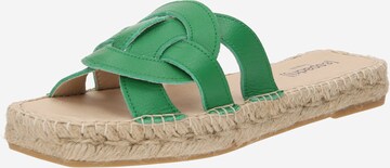 espadrij l´originale Pantofle – zelená: přední strana