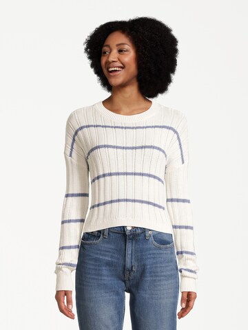 AÉROPOSTALE Sweater in Beige: front