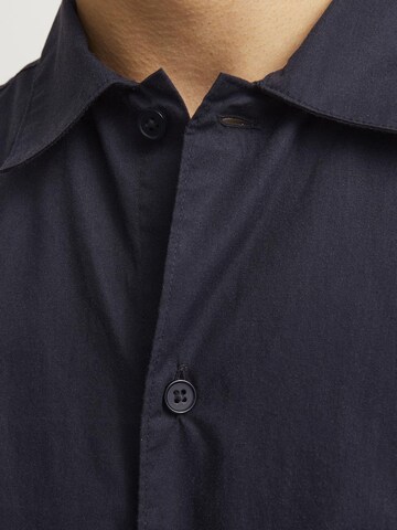 JACK & JONES Comfort Fit Hemd 'JCOBloom' in Blau