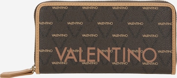 VALENTINO Wallet in Brown: front