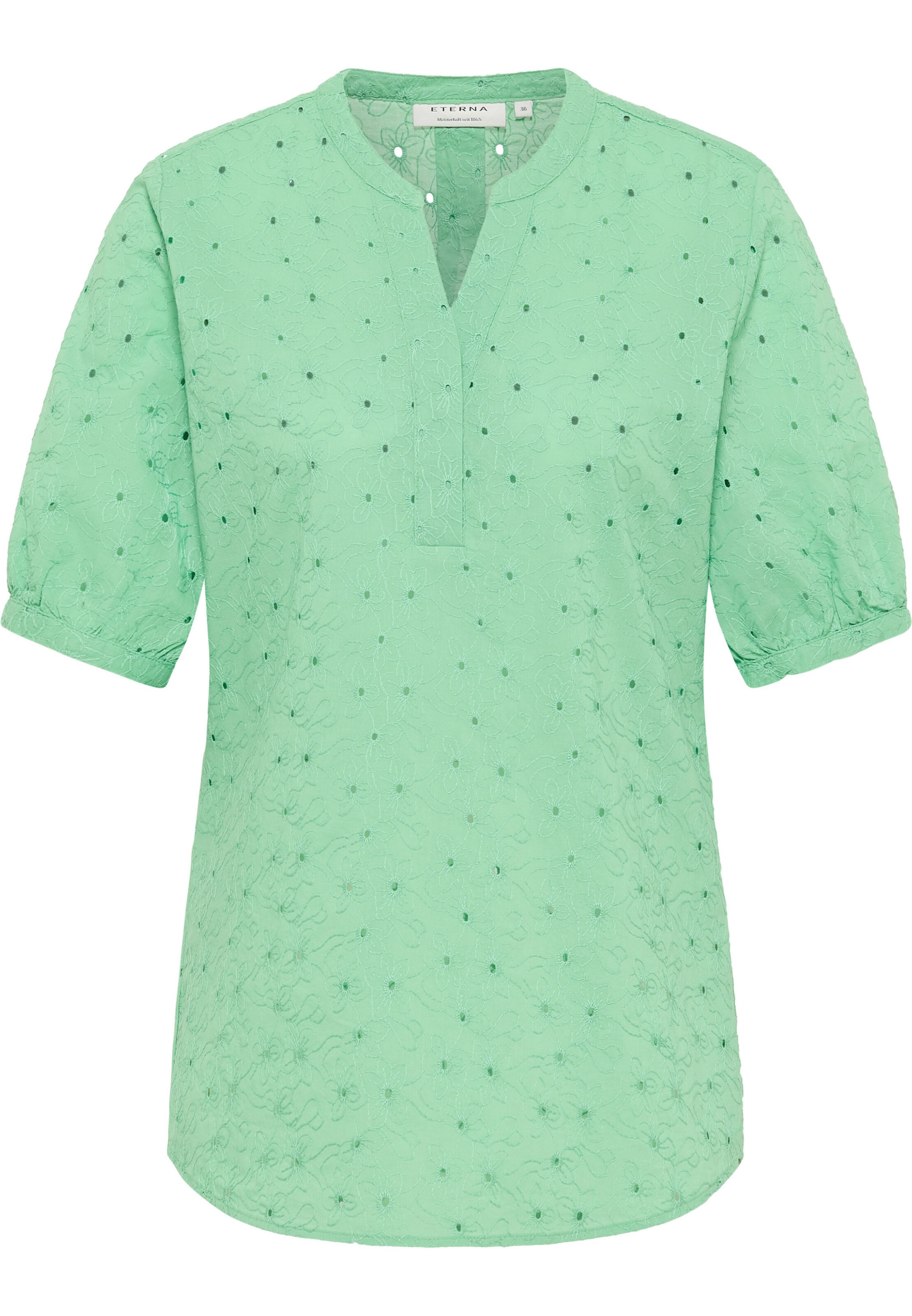 ETERNA Bluse in Grün: Vorderseite