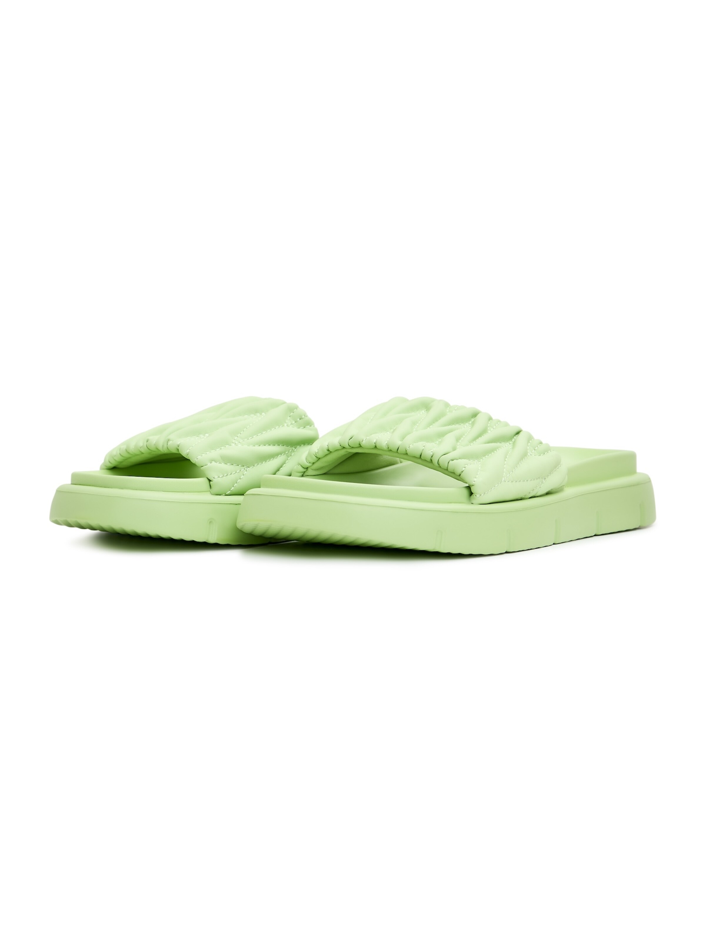 CESARE GASPARI Mules in Green