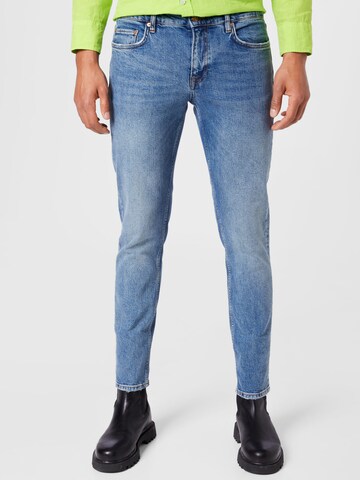 Slimfit Jeans 'Slater' de la NN07 pe albastru: față