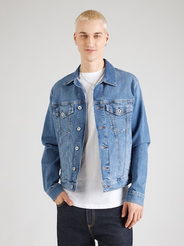 Veste mi-saison Pepe Jeans en bleu : devant