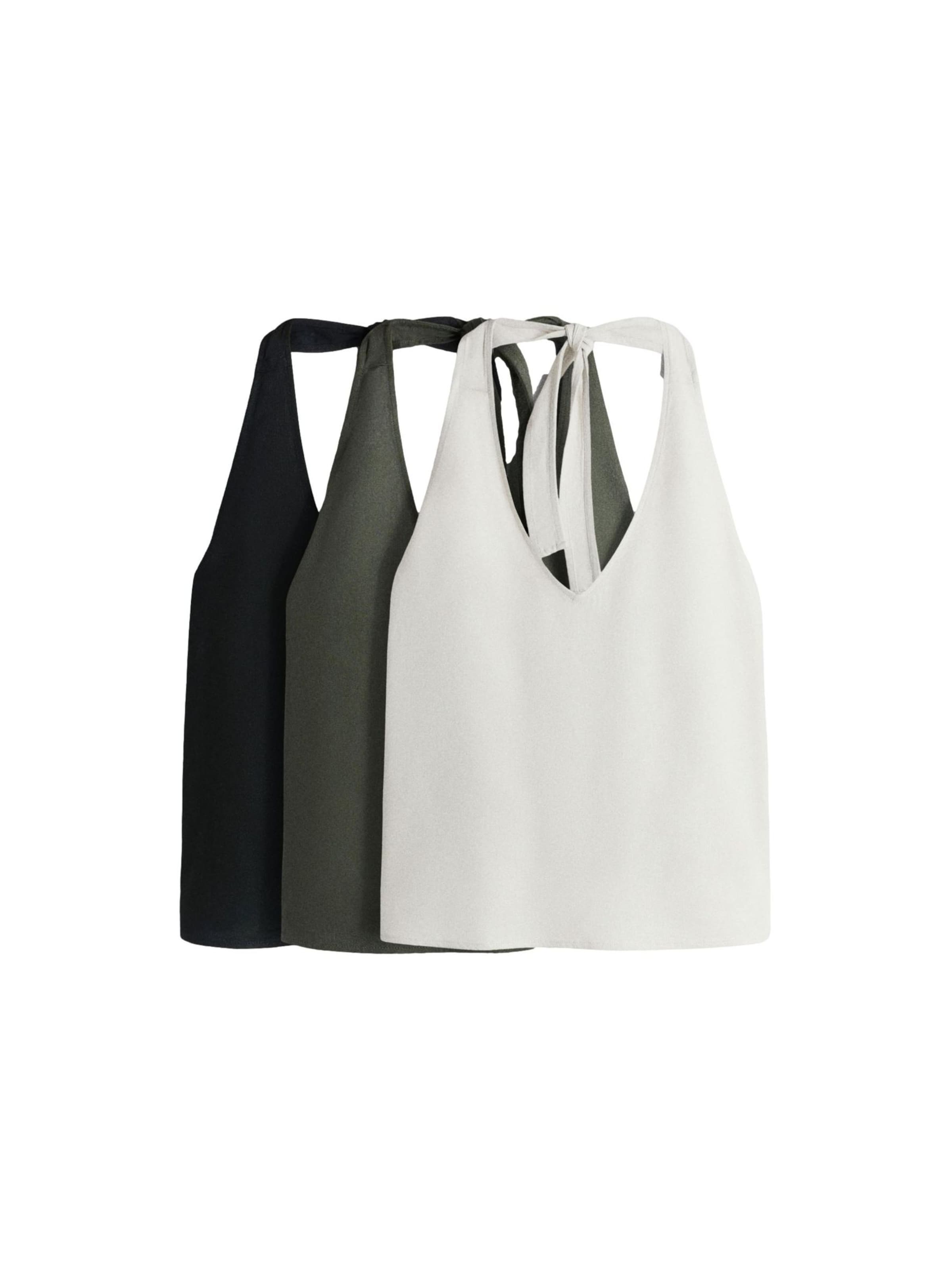 The Set Stricktop in Grün: Vorderseite