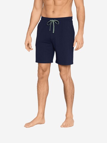 JOOP! Pyjama kort ' Core ' in Blauw