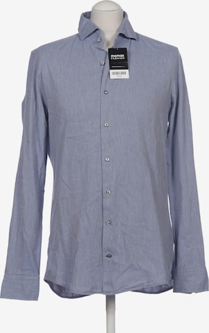 JOOP! Button Up Shirt in M in Blue: front