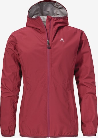 Schöffel Outdoor jacket ' Hiking Jacket Style Migandi WMS ' in Red: front