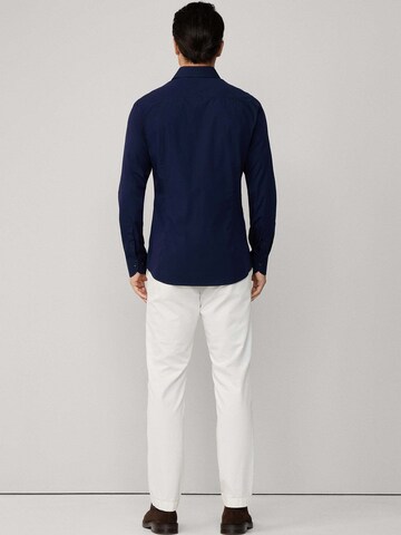 Hackett London Regular fit Overhemd in Blauw
