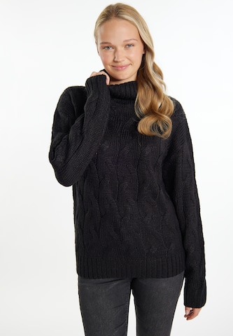 MYMO Pullover 'Biany' in Schwarz: predná strana