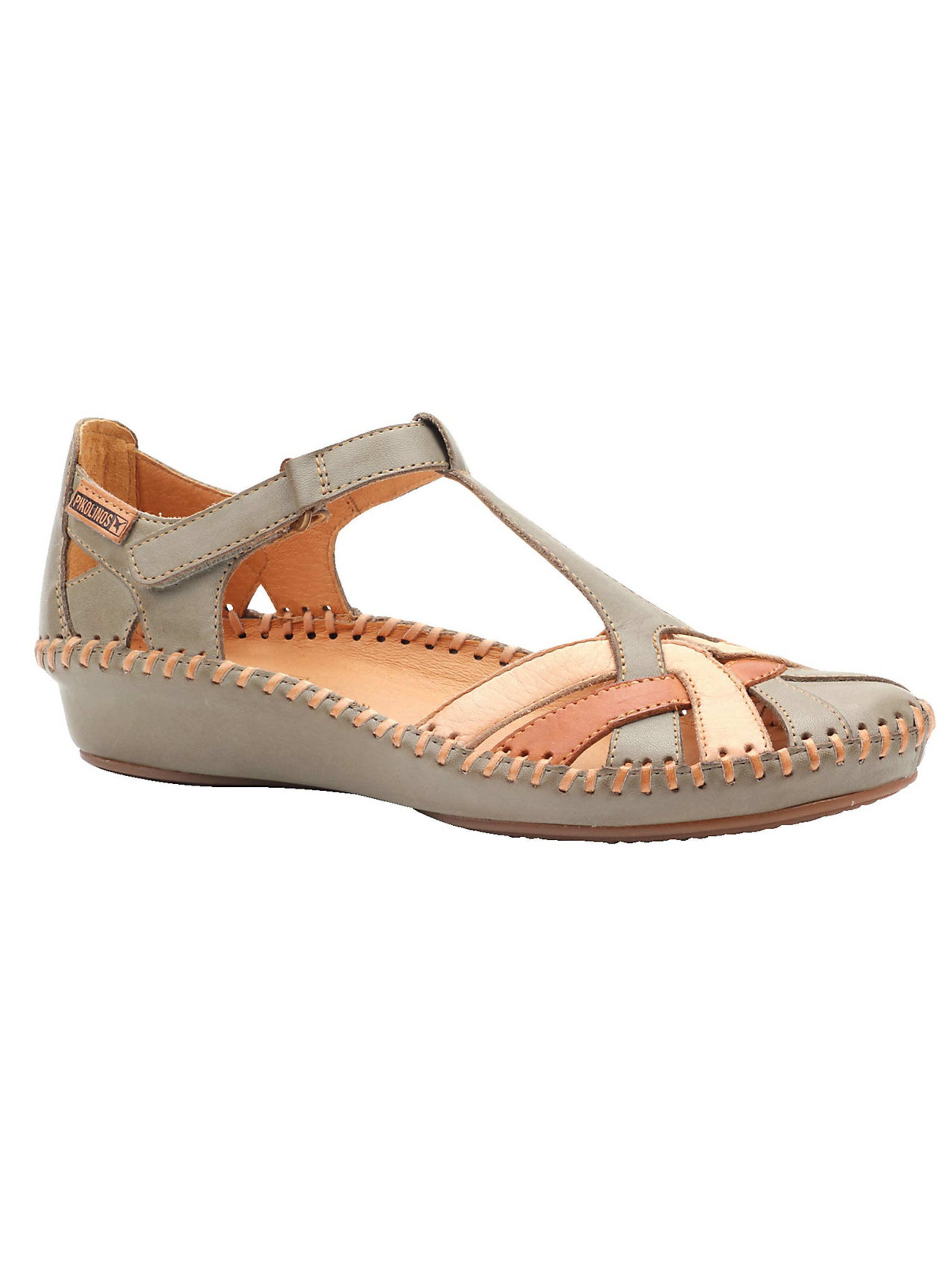 PIKOLINOS Ballerina met riempjes in Groen