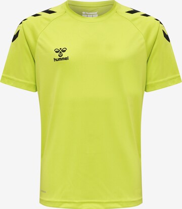 Hummel Performance Shirt 'Core XK' in Yellow: front