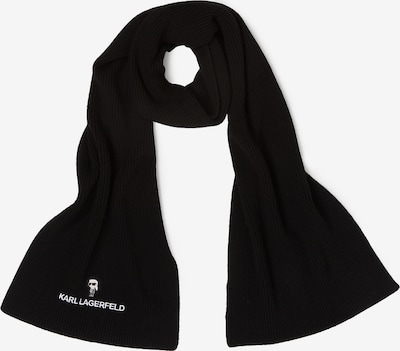 Karl Lagerfeld Scarf ' Ikonik ' in Beige / Black / White, Item view