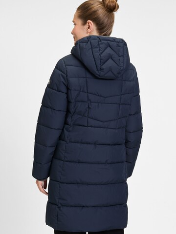 Covered Wintermantel 'Nika' in Blauw