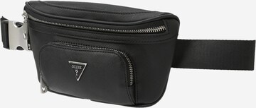 Borsetă de la GUESS pe negru: față