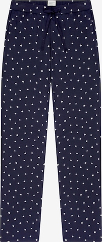 SCHIESSER Pyjamahose 'Mix & Relax' in Blau: Vorderseite