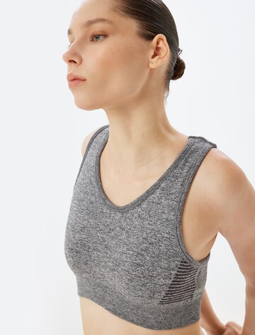 Koton Bustier Sport bh in Grijs