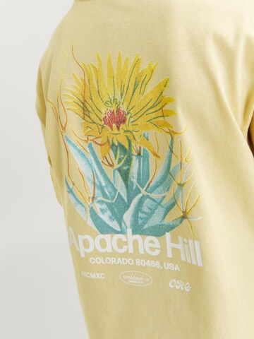 T-Shirt 'Casablanca' Jack & Jones Junior en jaune