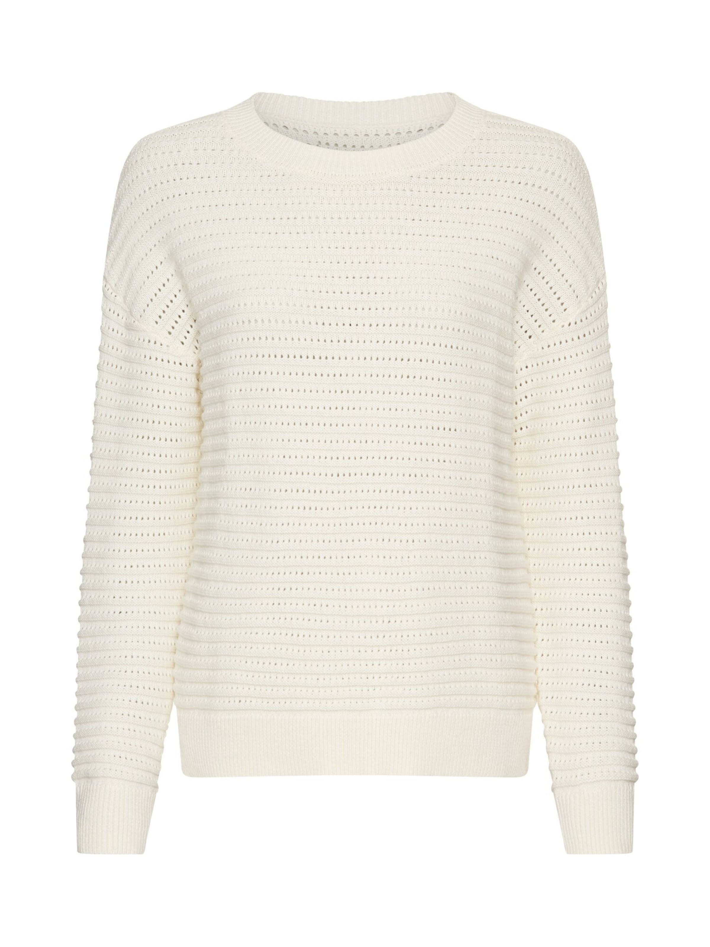 CAMEL ACTIVE Sweater in White: front