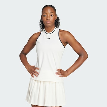ADIDAS PERFORMANCE - Top deportivo 'Heritage Classic' en blanco: frente