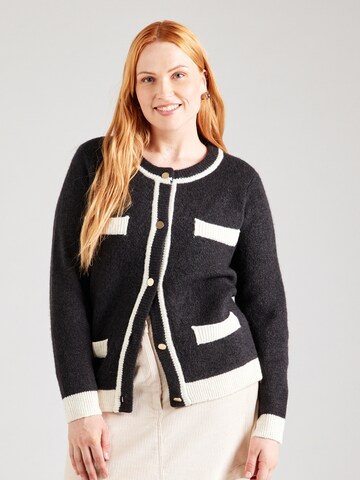 juoda Vero Moda Curve Kardiganas 'VMCRANIA': priekis