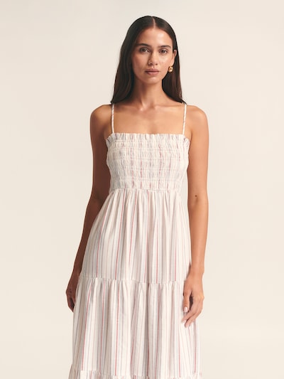 St MRLO Šaty 'Lennie' - světlemodrá / červená / bílá, Produkt