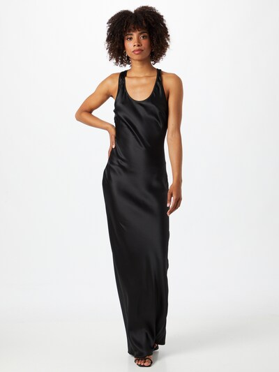 Rochie de seară NA-KD pe negru, Vizualizare model