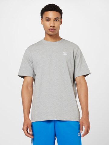 T-Shirt 'Adicolor Classics Back+Front Trefoil Boxy' ADIDAS ORIGINALS en gris : devant