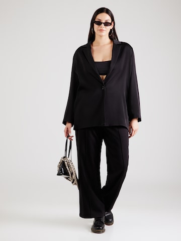 Vero Moda Curve Широкий Брюки со складками 'VMCEVA' в Черный