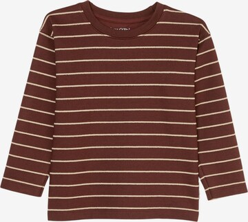 T-Shirt Marc O'Polo en marron : devant