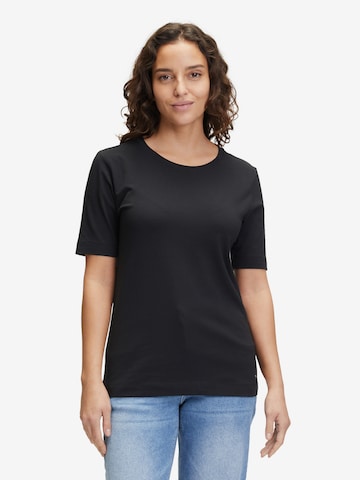 T-shirt Betty & Co en noir : devant